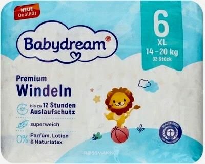 babydream 6 xl pieluchy