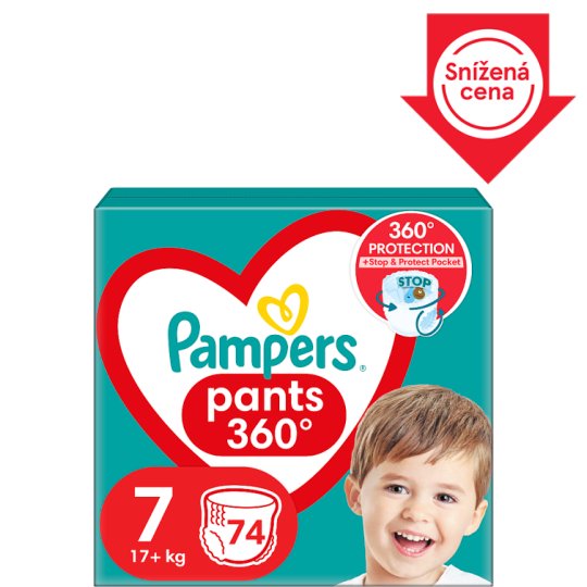 pampers 74 szt tesco