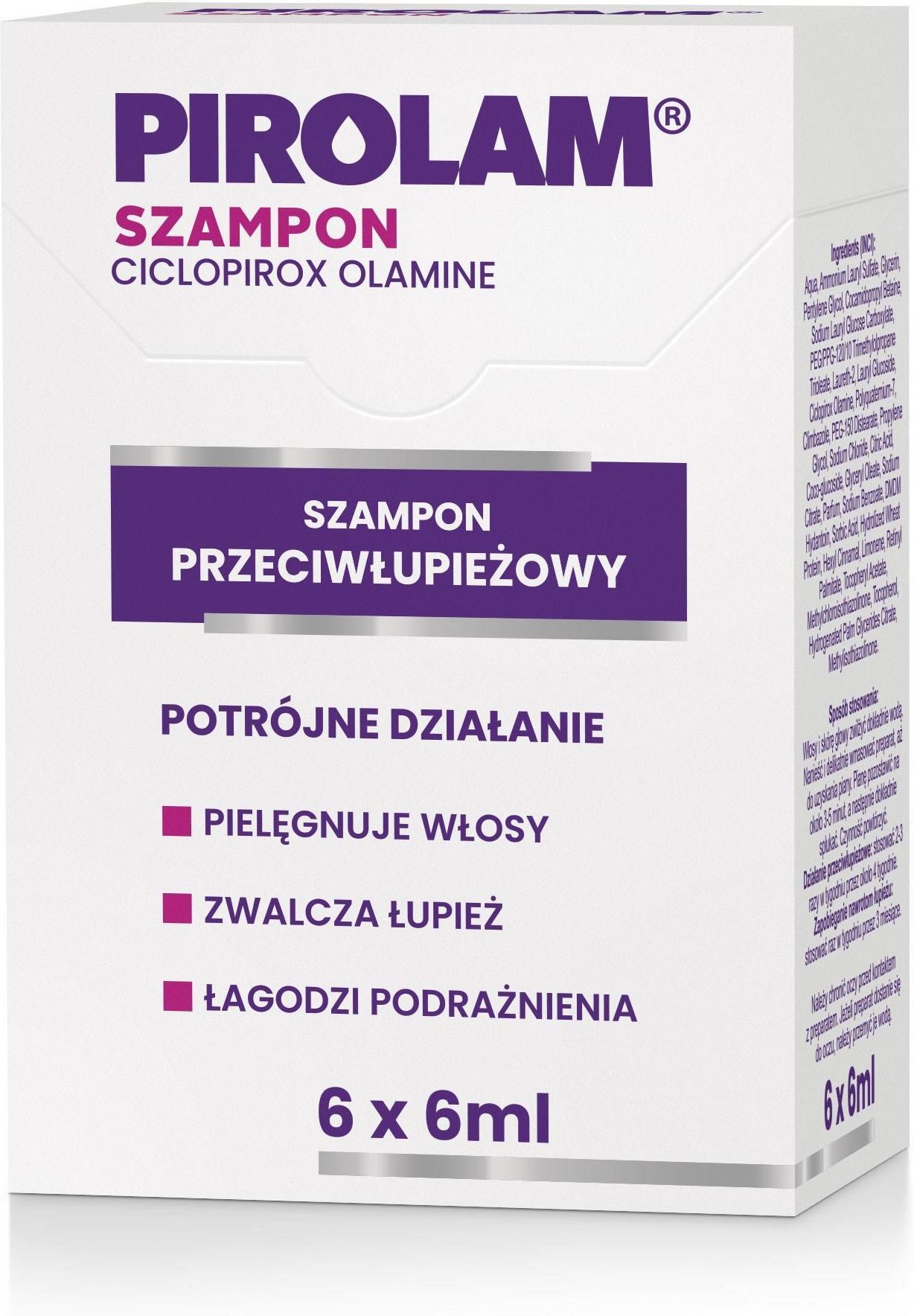 szampon przeciwłupieżowy saszetki