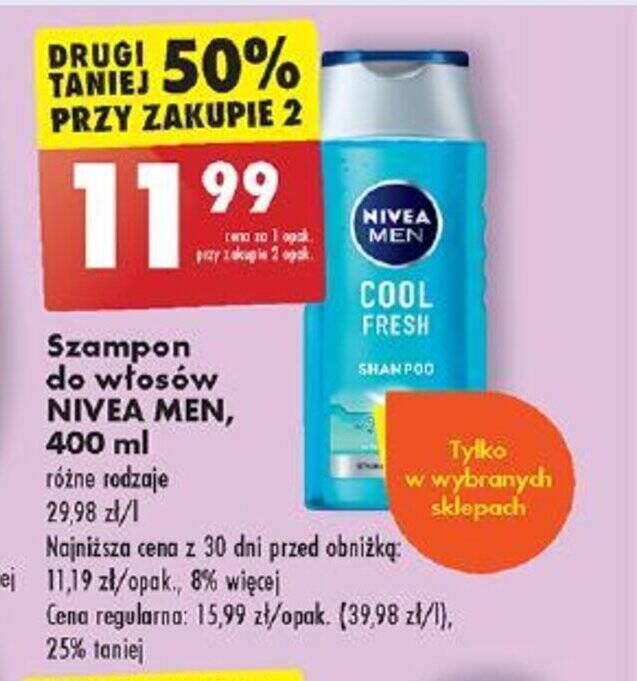 szampon nivea biedronka