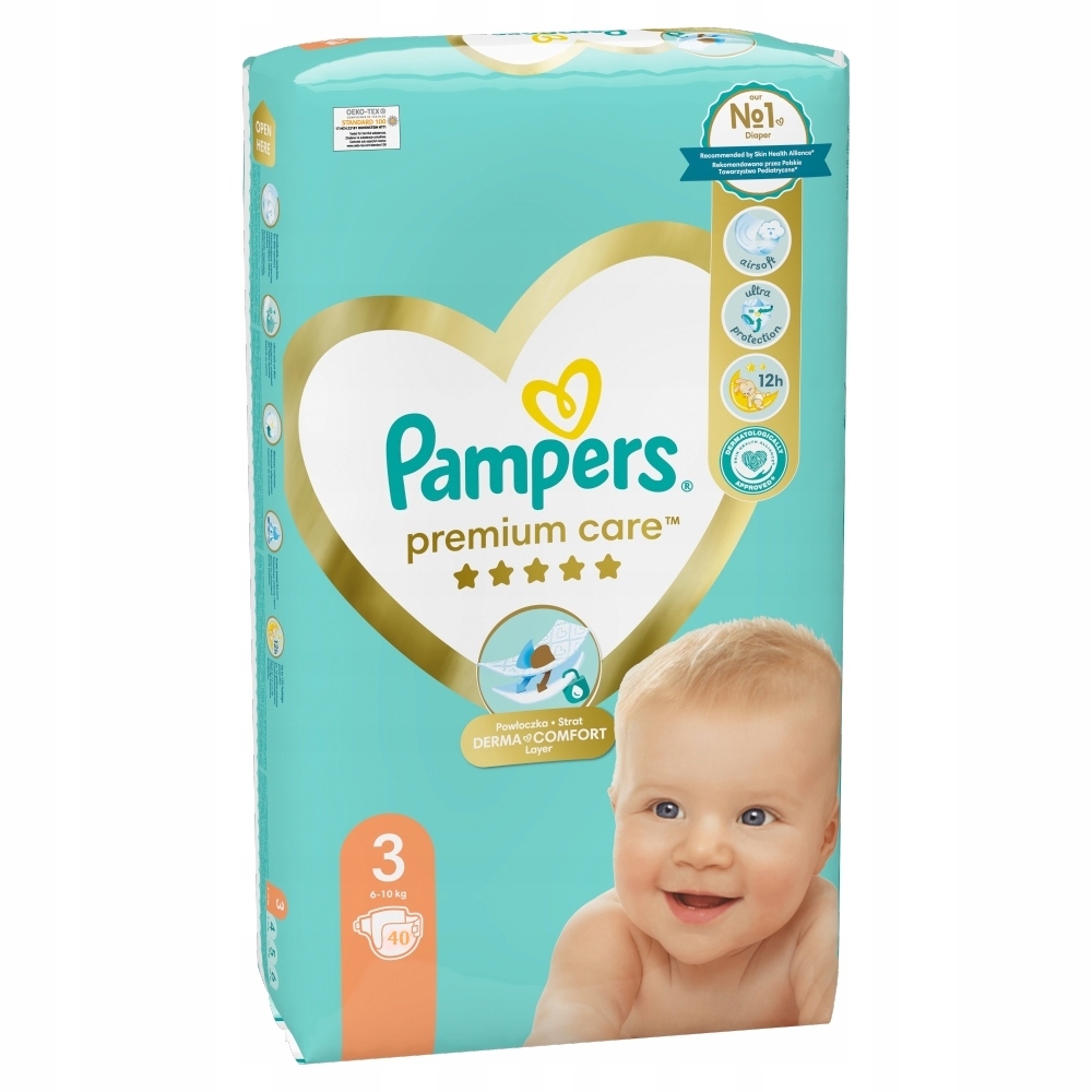 allegro pampers premium care 3 204 szt