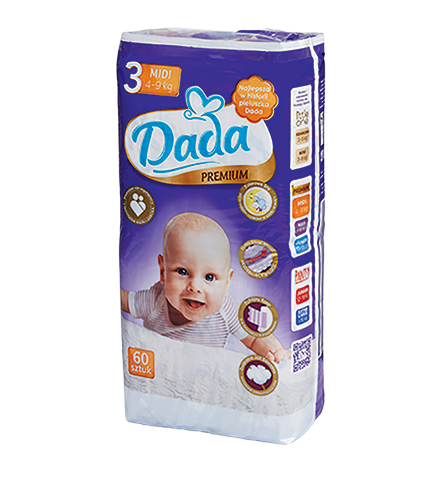 pampers dada premium 3