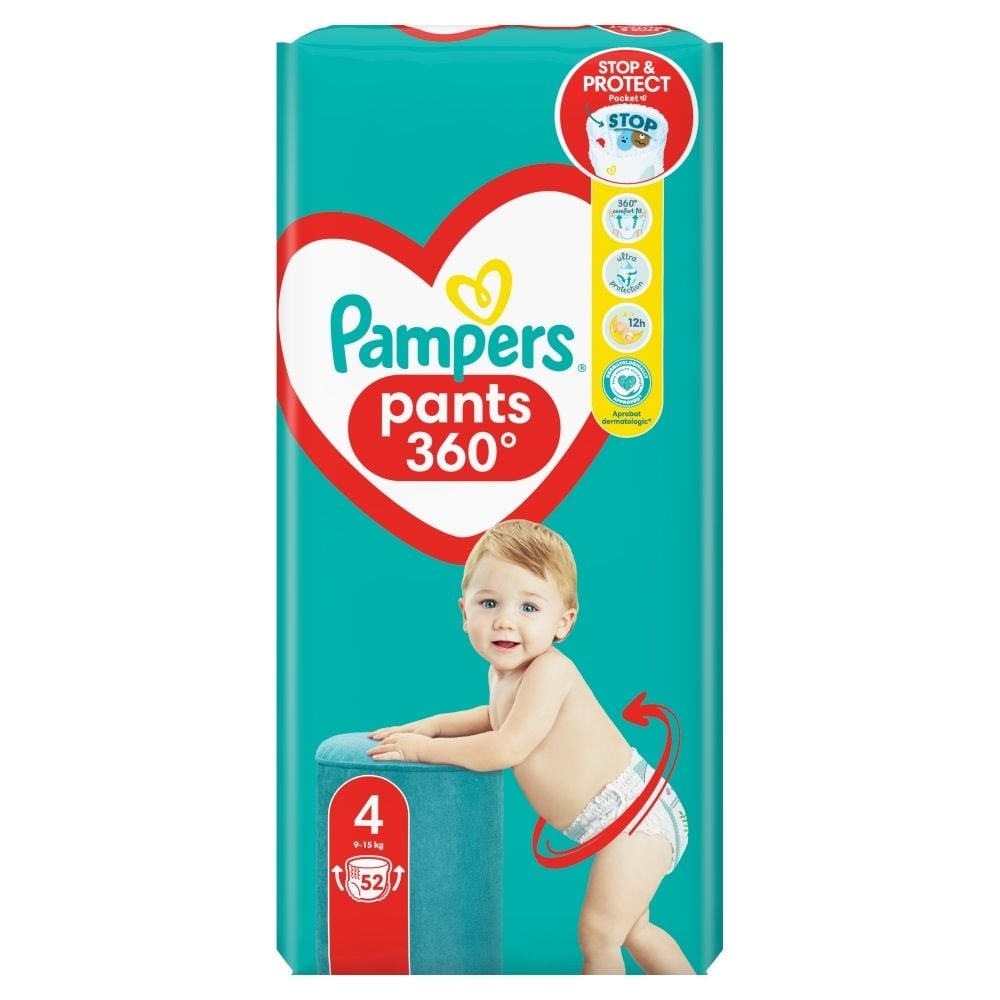 pampers pants 4 male opakowanie