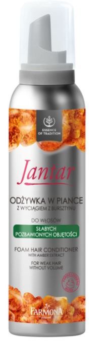 odżywka do włosów jantar w piance