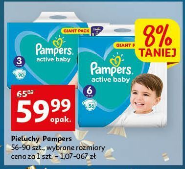 pieluchy pampwrs 3 auchan