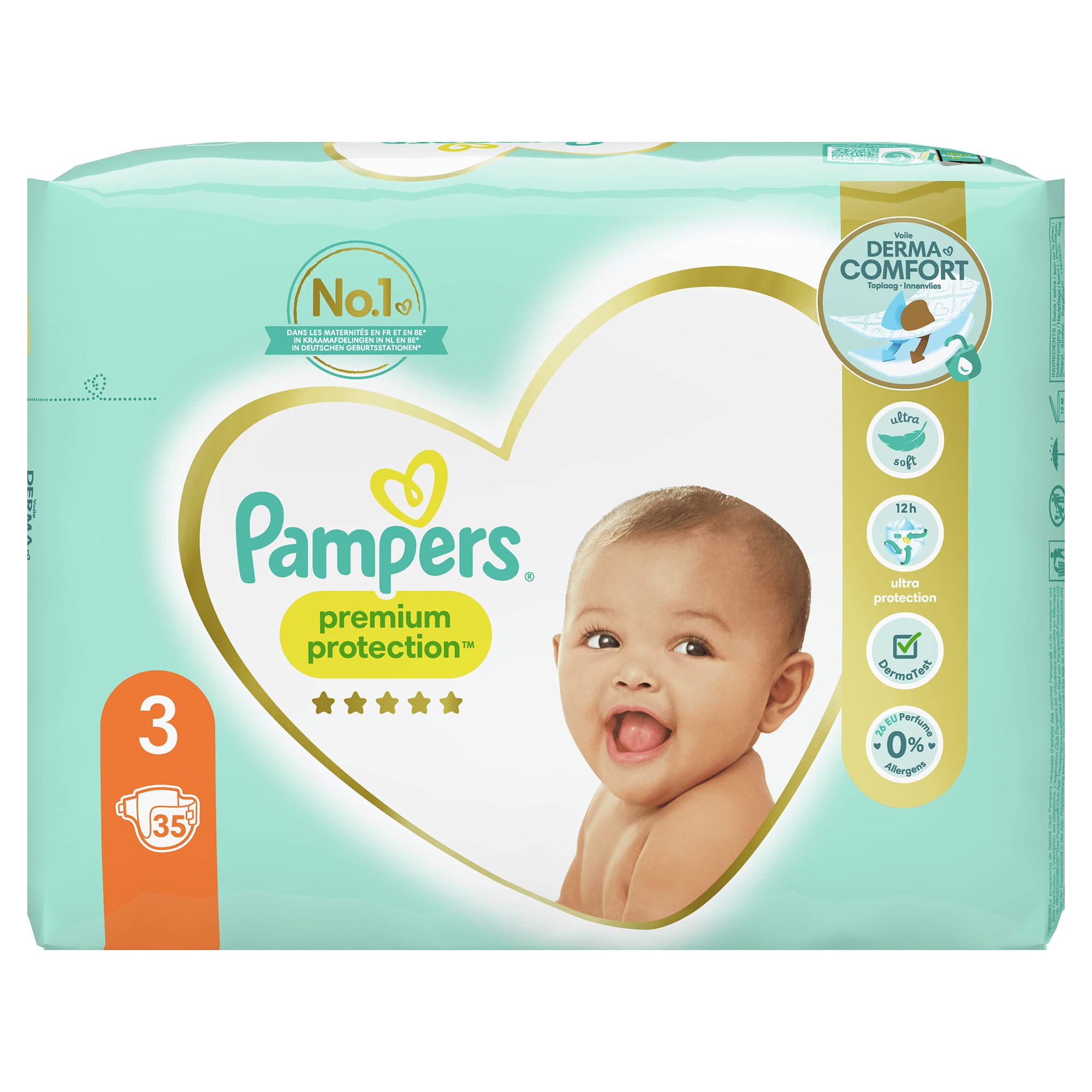 pampers premium care 3 duza paczka