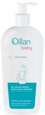 oillan baby 3w1 żel szampon do kąpieli 200ml