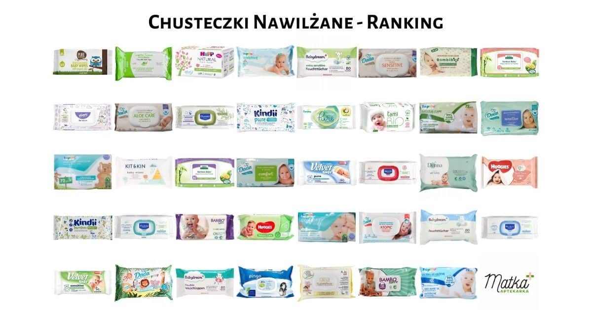 chusteczki nawilżane dla niemowląt ranking