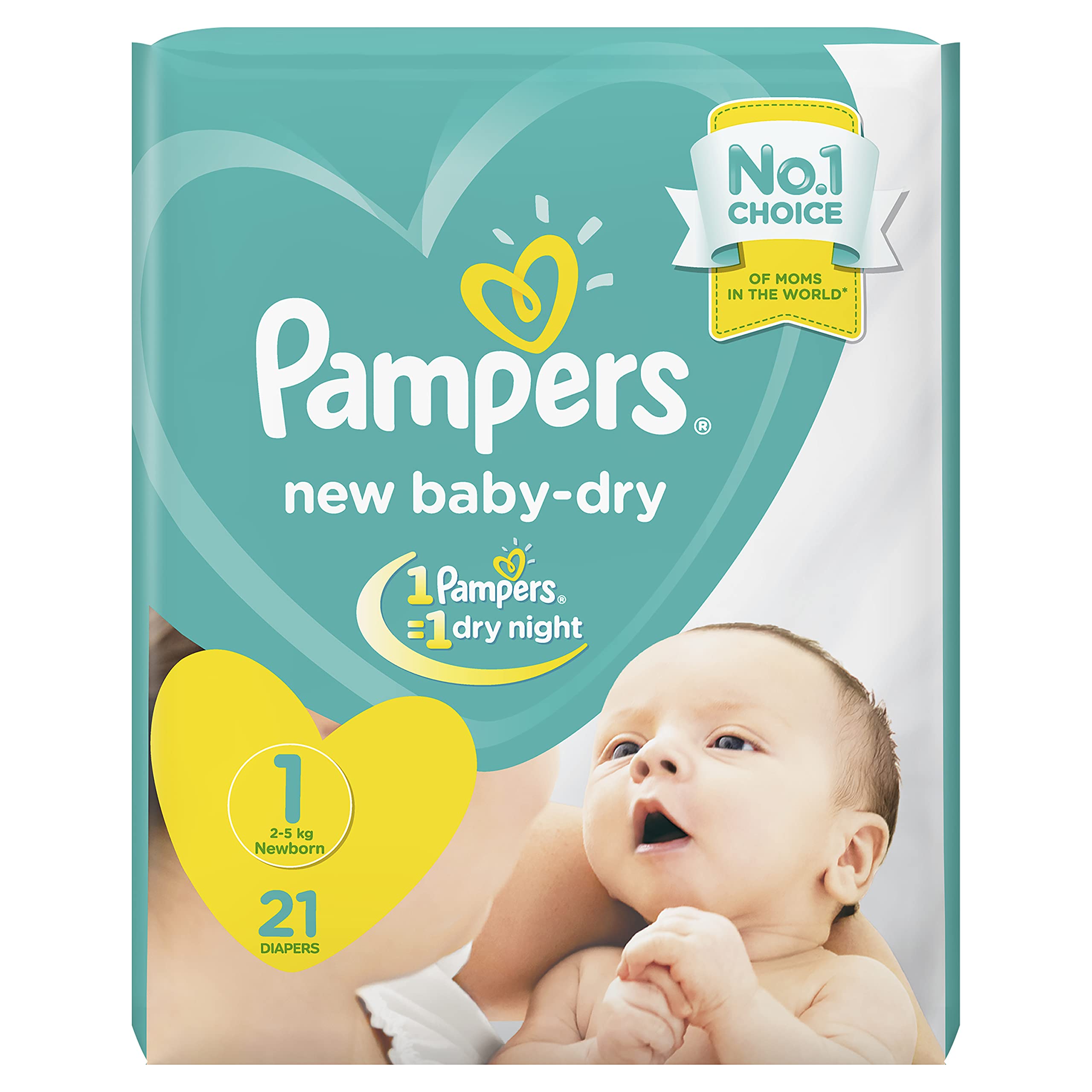 pampers new baby dry do ilu kg