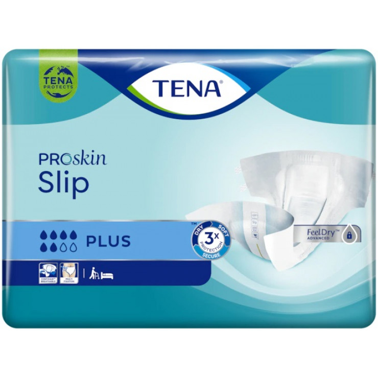 tena slip plus large pieluchomajtki 30 sztuk