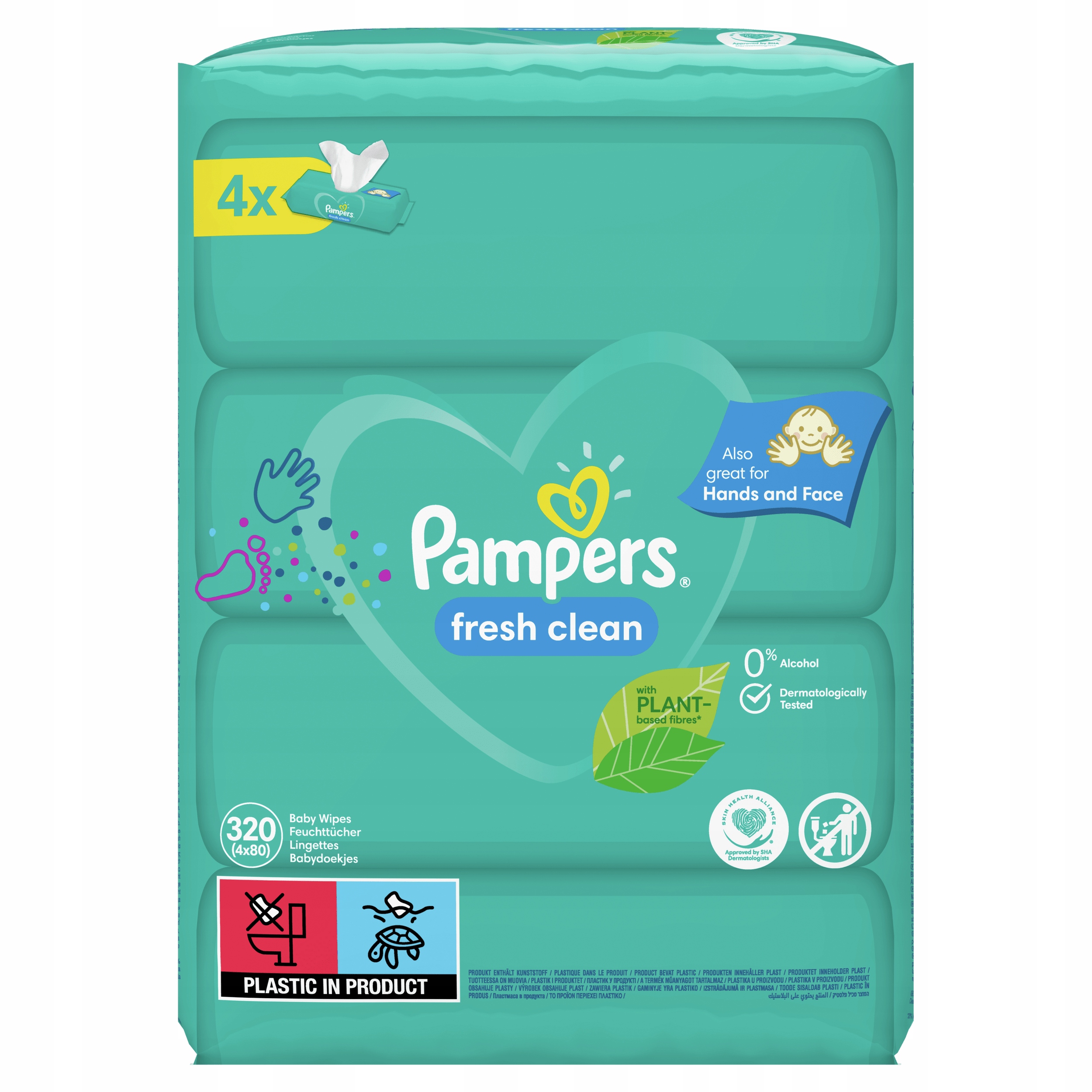 chusteczki pampers 80 szt