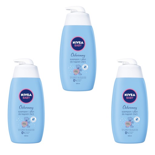 nivea baby delikatny szampon łagodzący 500ml