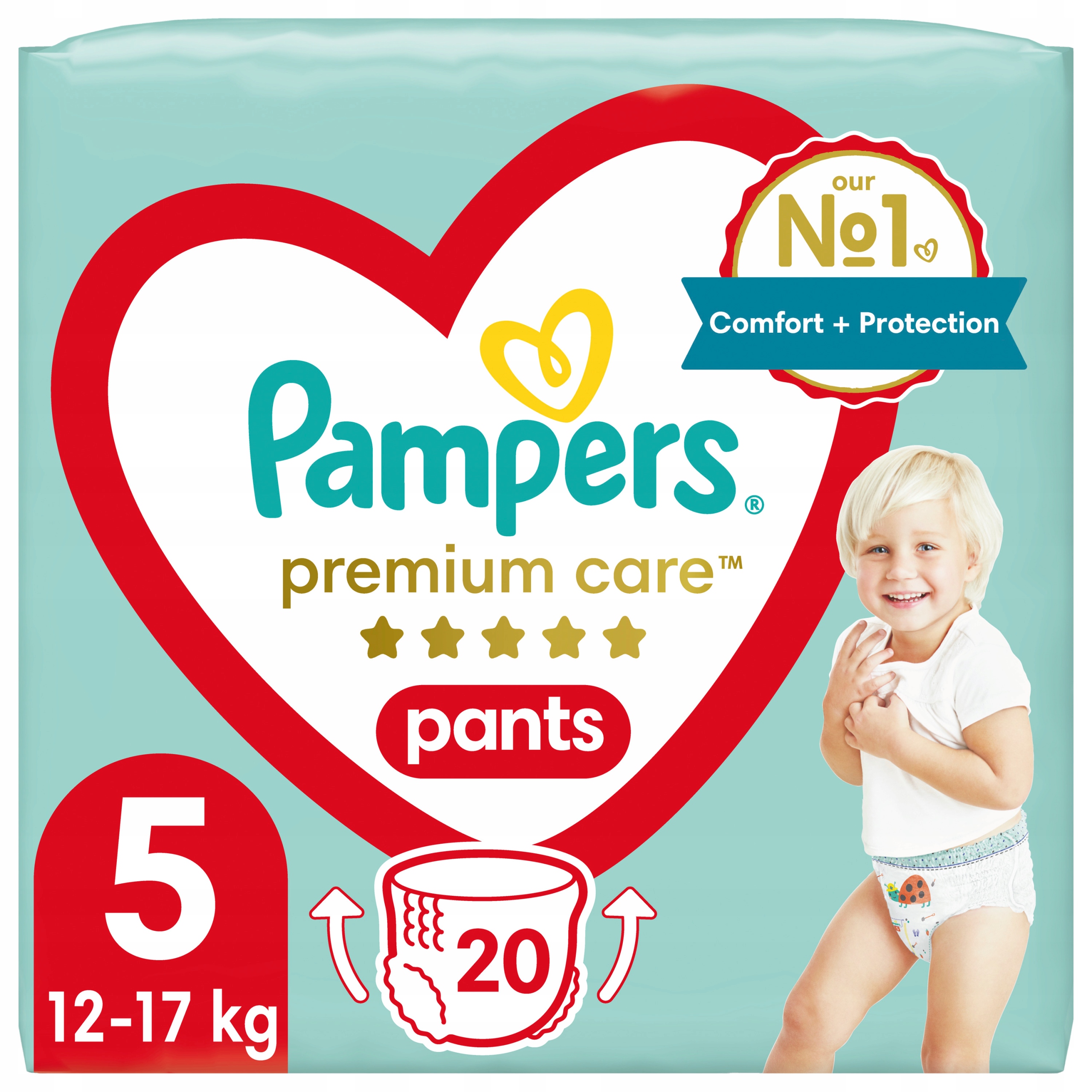 pampers premium care pants 5 cena