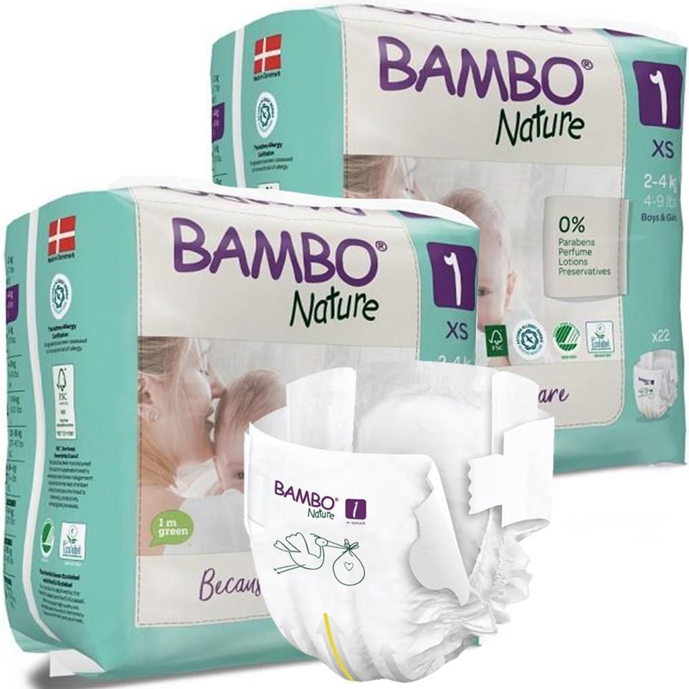 eko pieluchy bambo nature new born 2-4 kg