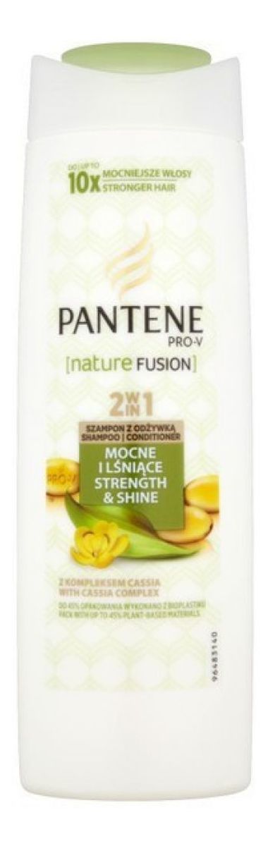 pantene pro-v nature fusion mocne i lśniące odżywka do włosów