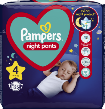 pampers 4 dla dziecka sikajacego na nocnik