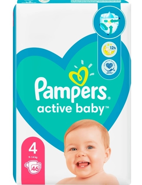 pampers active baby dry4