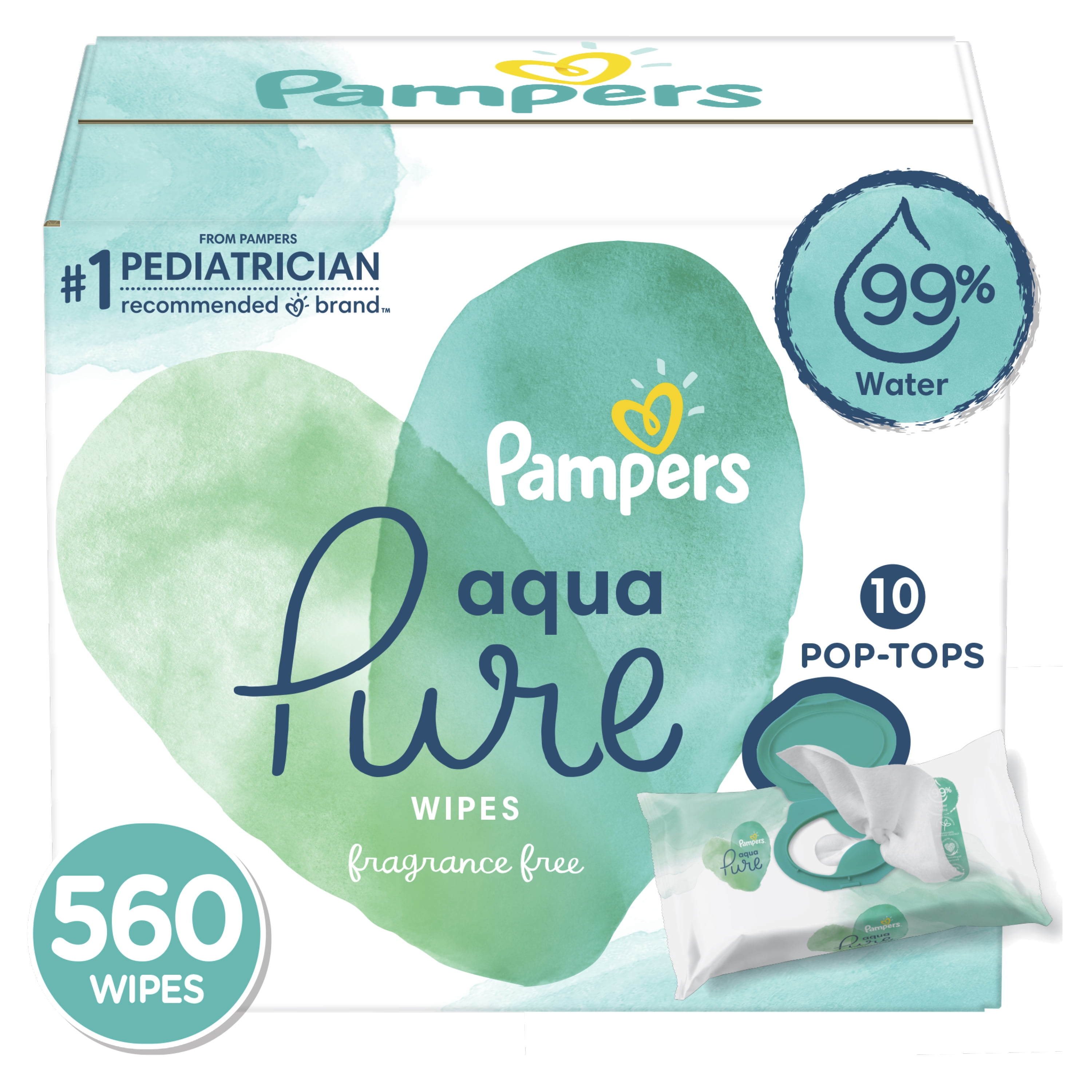 pampers pure aqua