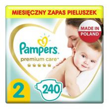 pampers premium care 240 szt rozmiar 2