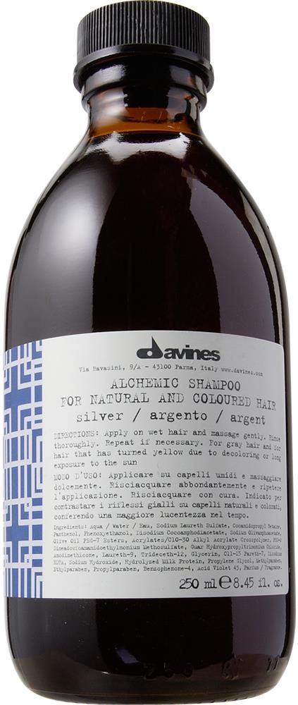 davines alchemic silver szampon do blond i siwych