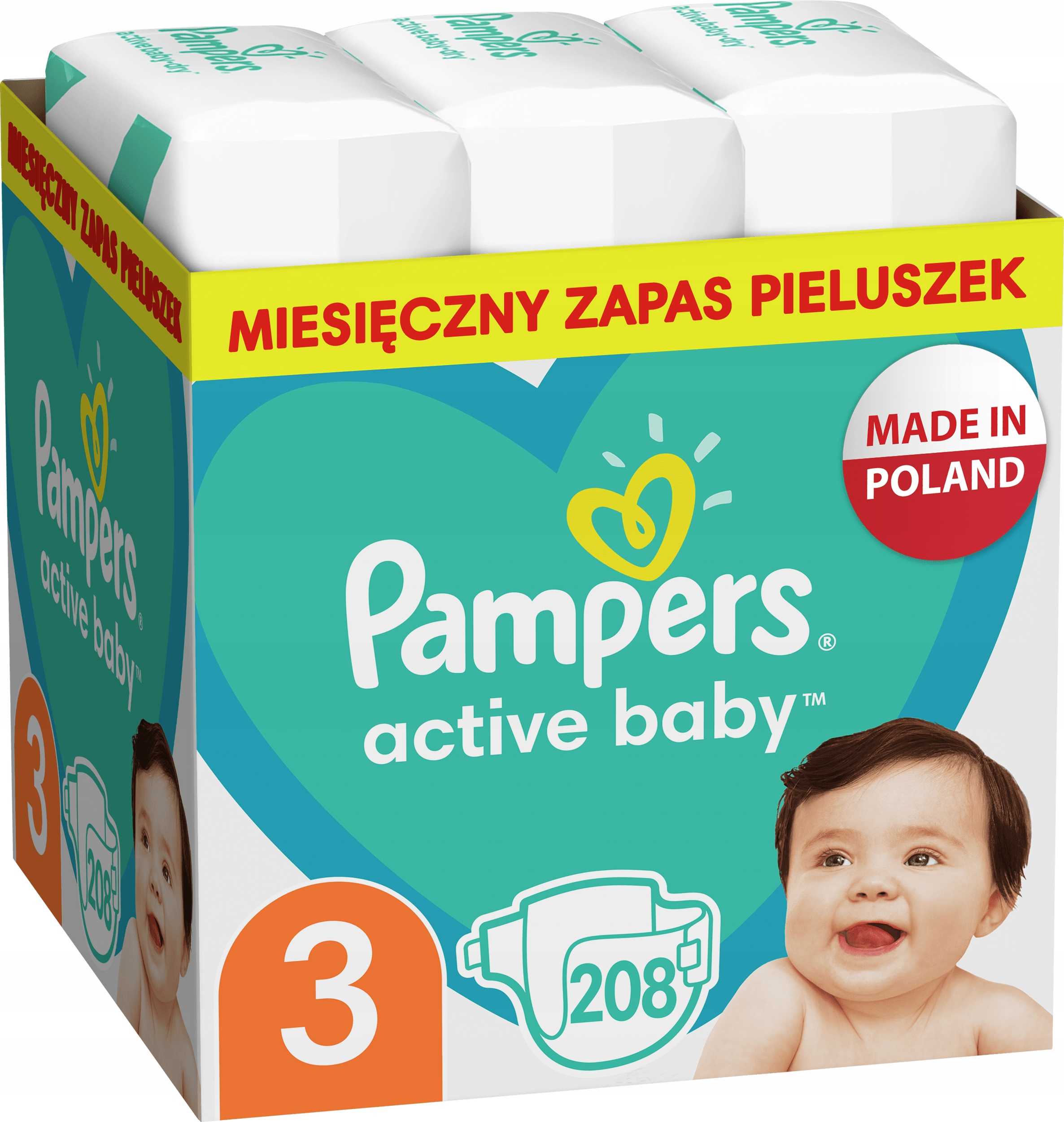 pampersy pampers 3 allegro 99 zł