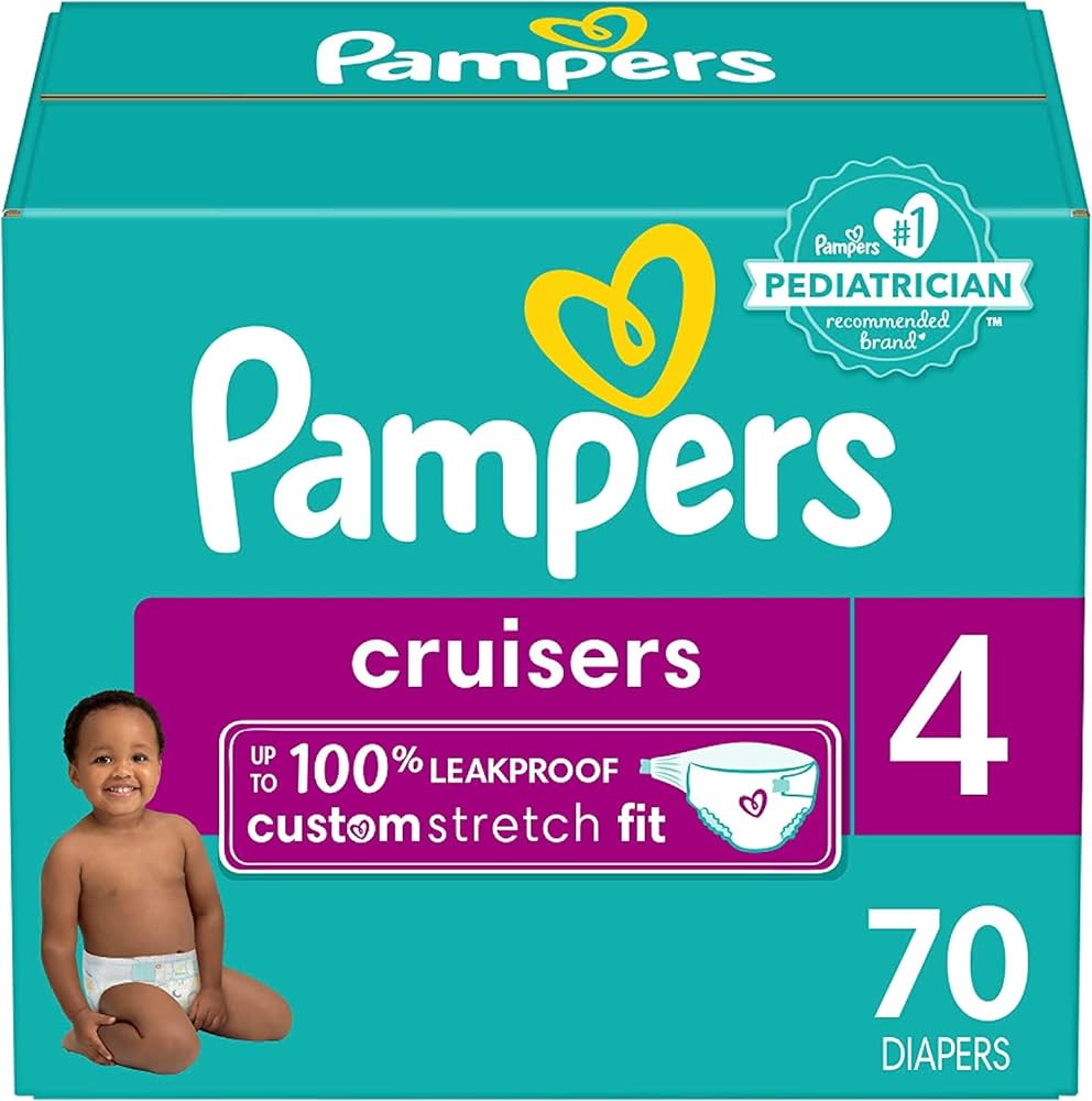 pampers 4 70 szt