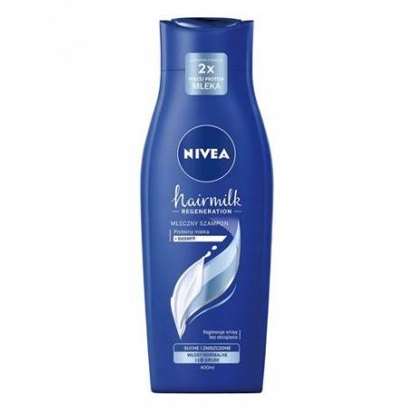 nivea hair milk szampon mleczny do włosów matowych ceneo