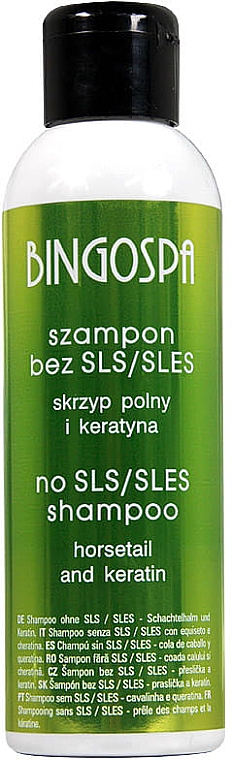 szampon z zieloną herbatą keratyną i proteinami jedwabiu