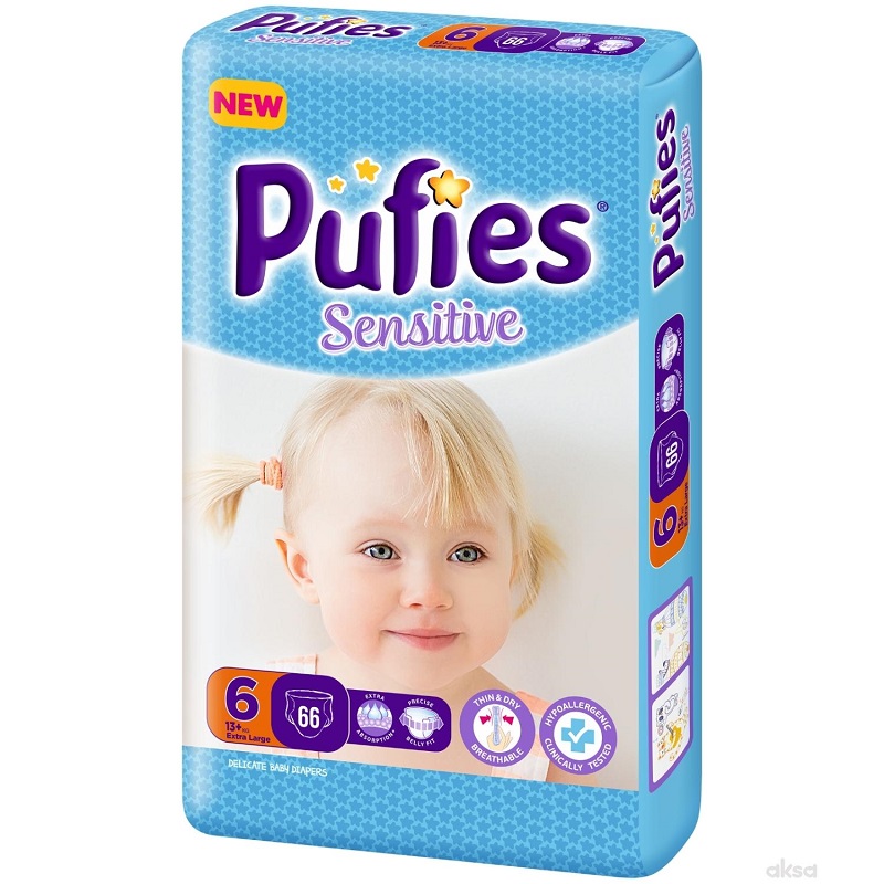 pampers pufies nr 6