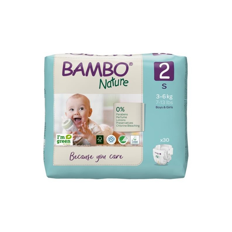 pieluchy bambo nature mini