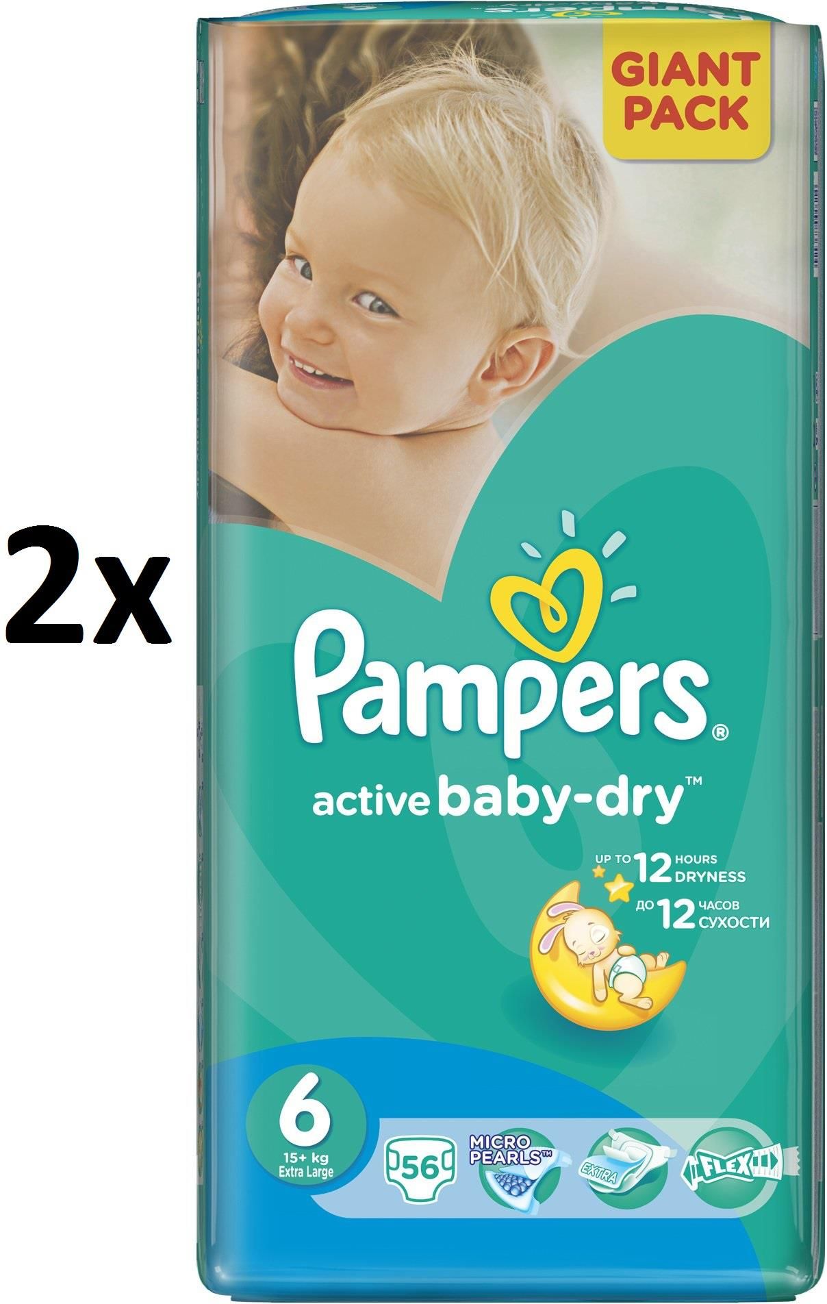 pampers active baby dry 6 ceneo