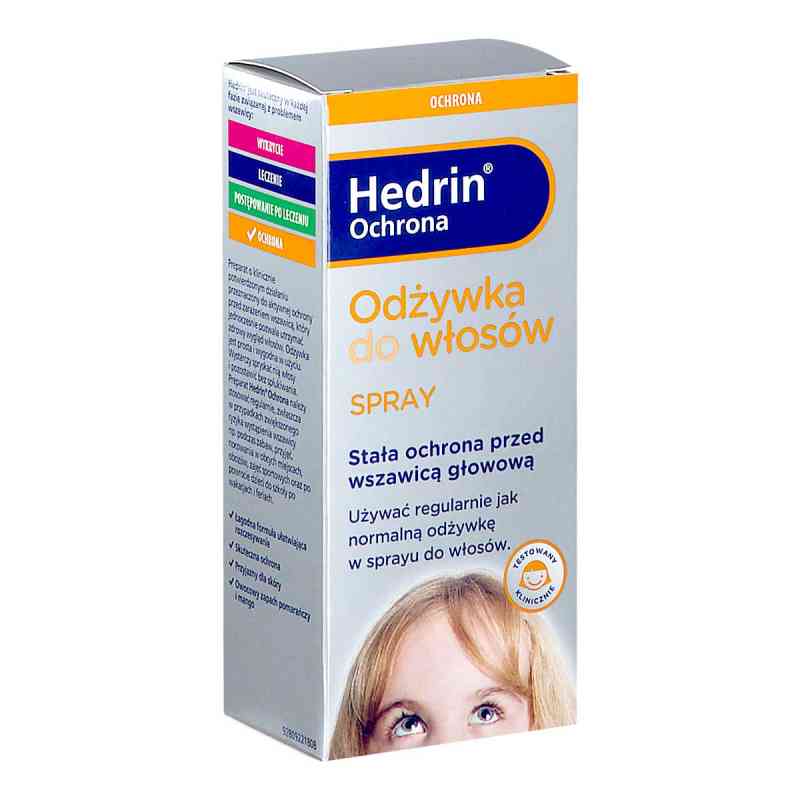 hedrin ochrona odżywka w sprayu do włosów 120 ml