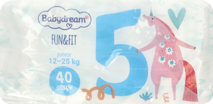 babydream pieluchy fun&fit 5