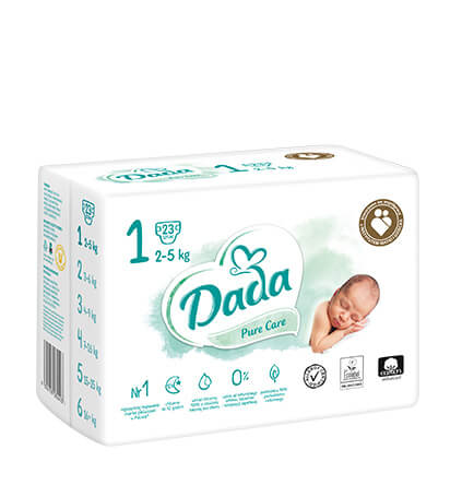 pampers premium care 1 czy dada 1