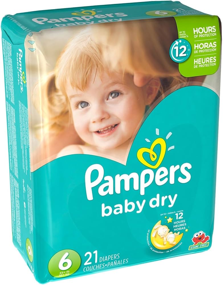 pampers 6 babydry