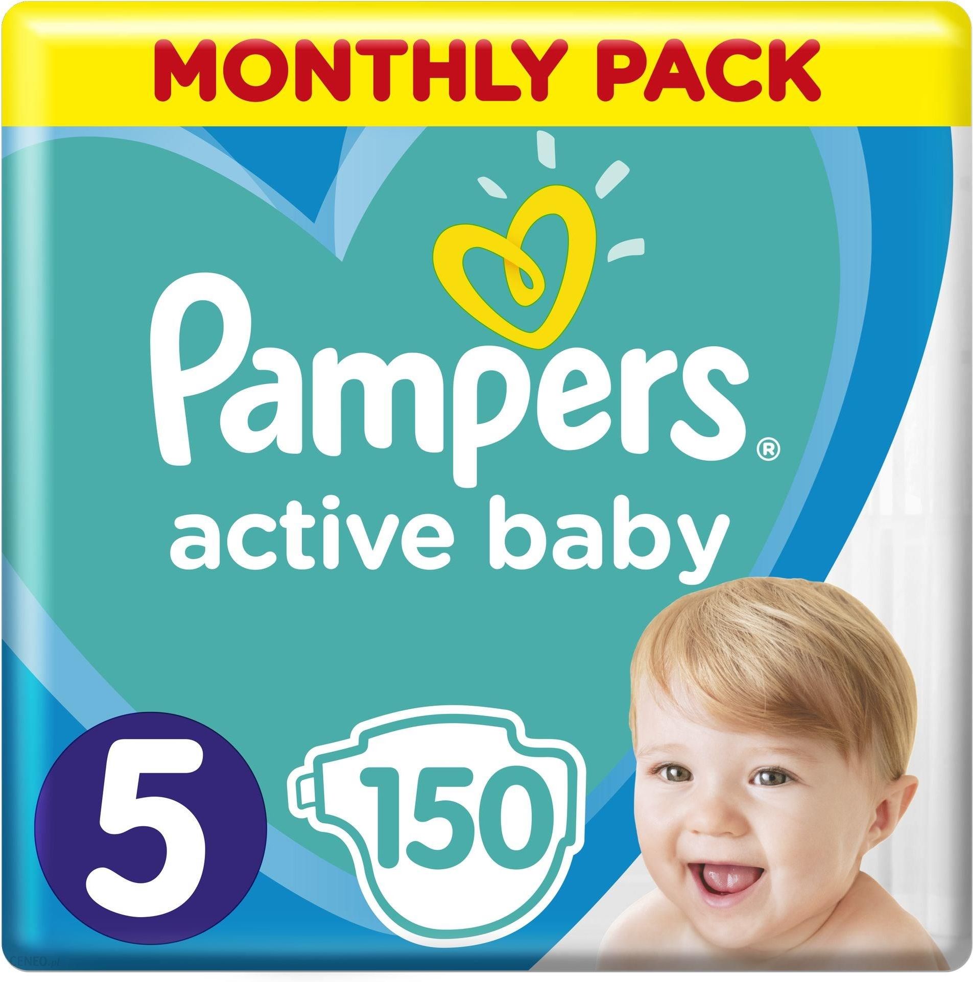 pampers active baby 5 150 szt