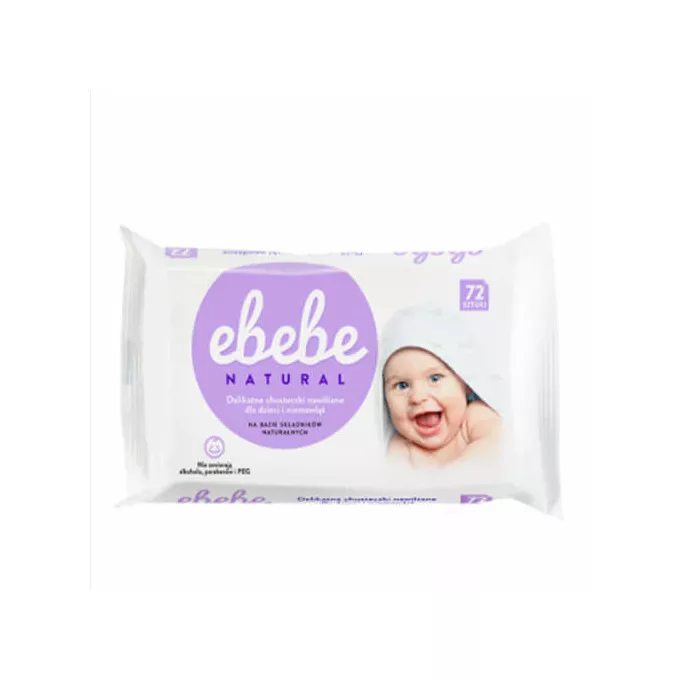 ebebe natural chusteczki nawilżane wodą opinie