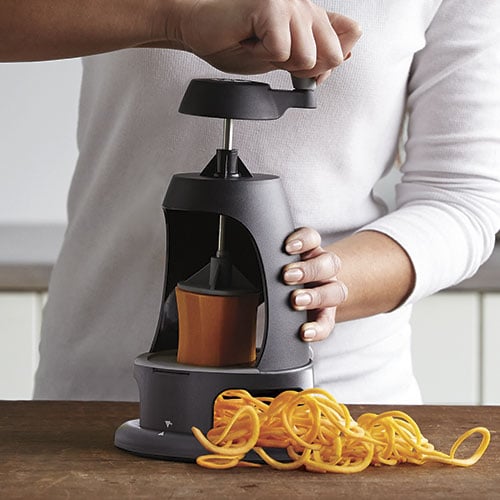 pampered chef spiralizer chef shanna banana chef