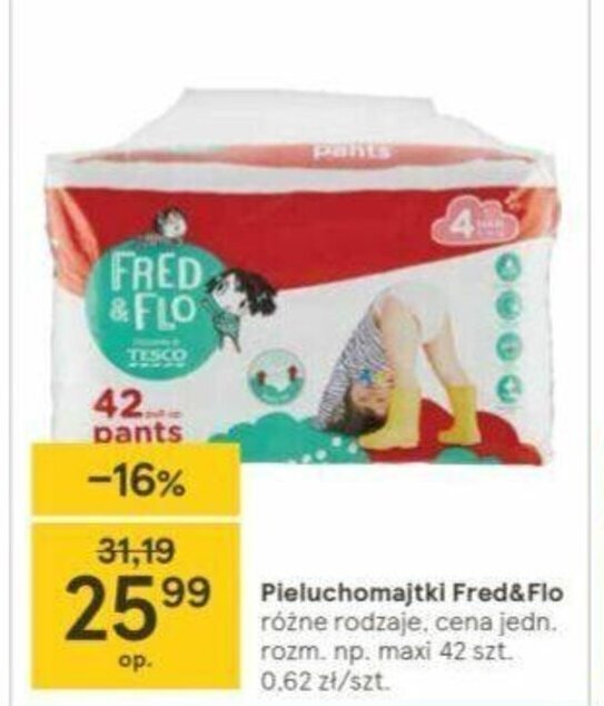 pieluchomajtki 4 tesco