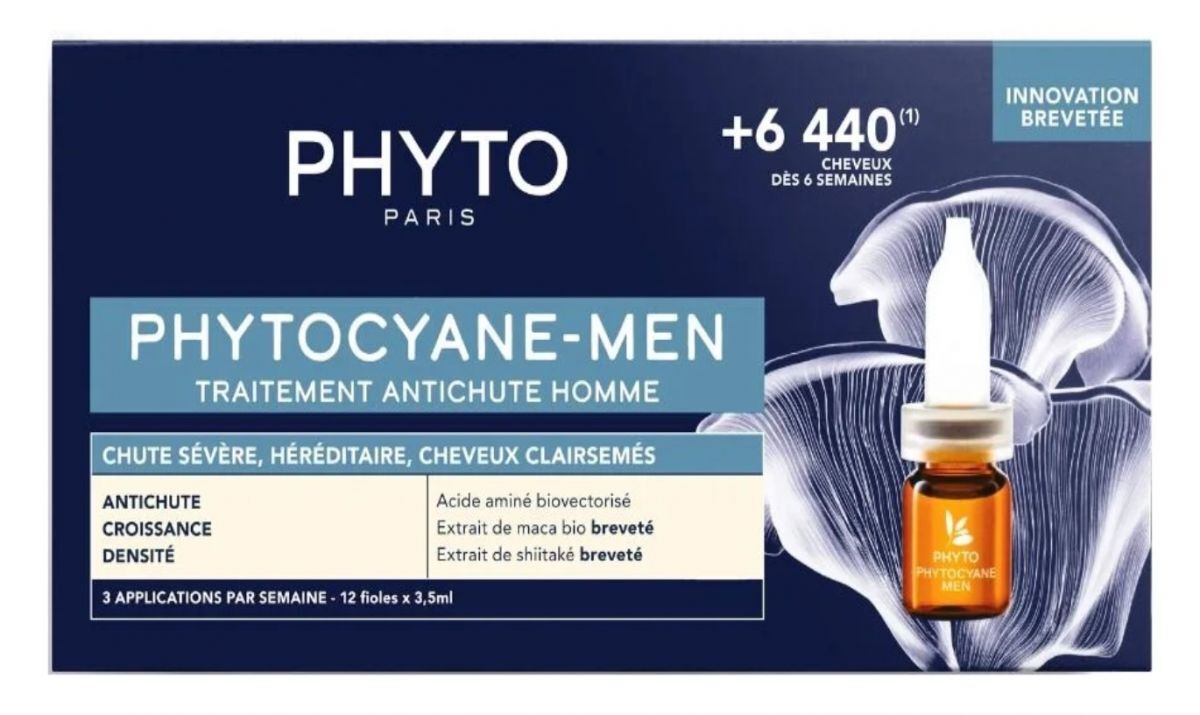 phyto phytocyane szampon rewitalizujący stymulujący wzrost nowych włosów