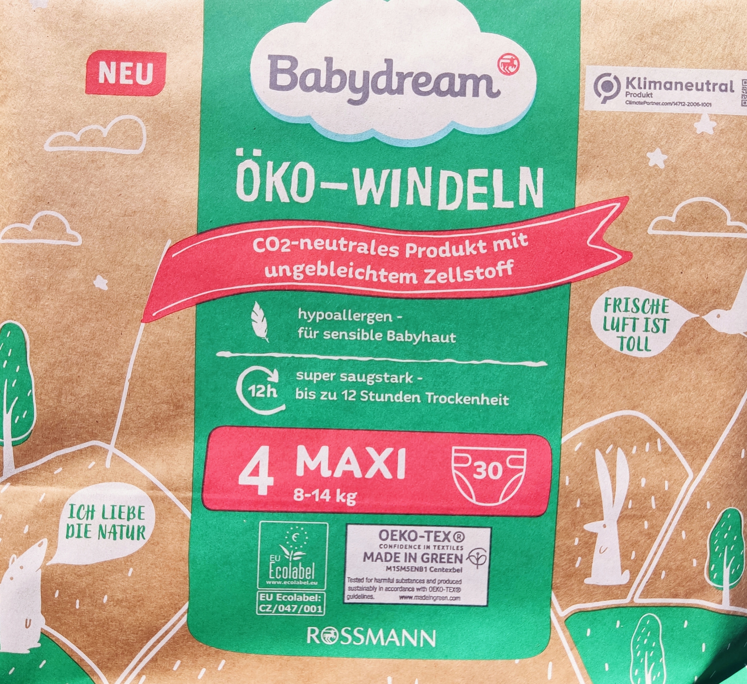 rossmann babydream pieluchy 4 maxi 8-14 kg