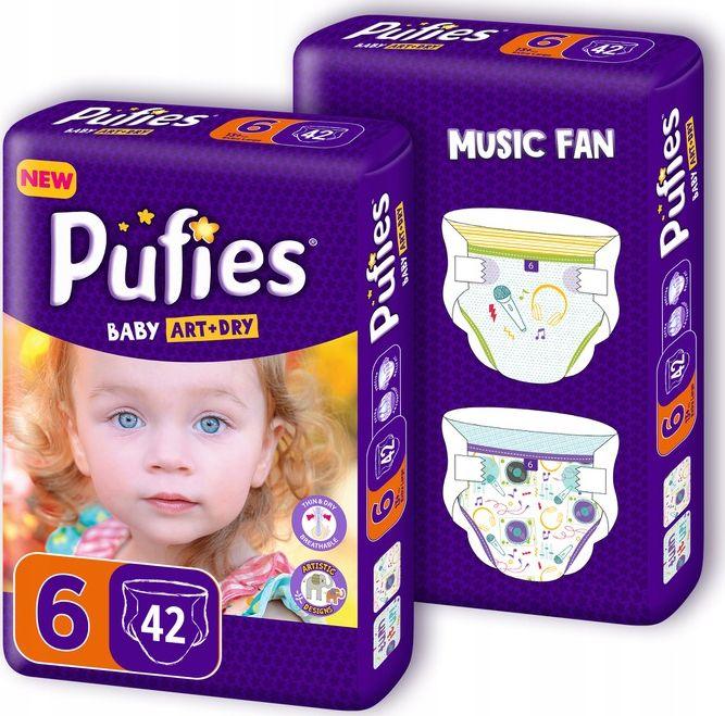 pieluchy pufies baby art & dry jak wyglądają