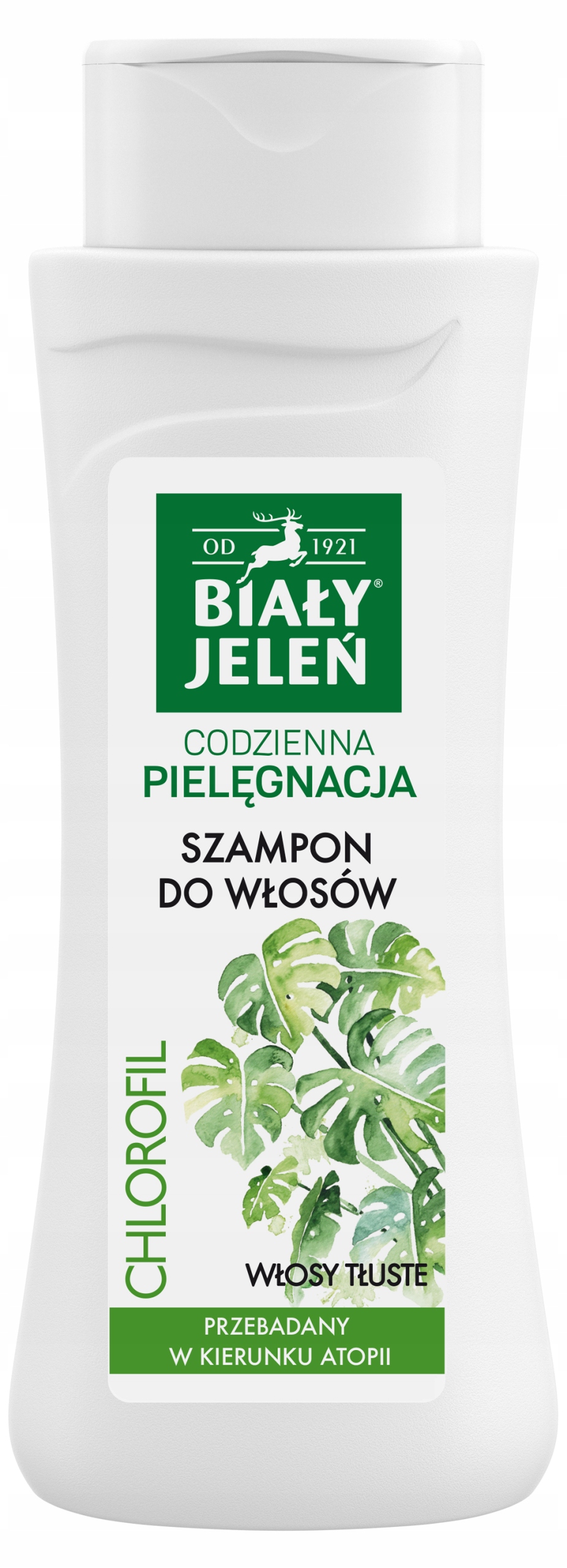 biały jeleń chlorofil szampon do włosów tłustych