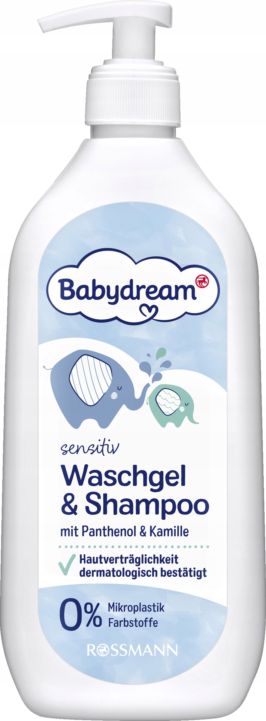 baby dream zielony żel do kąpieli i szampon