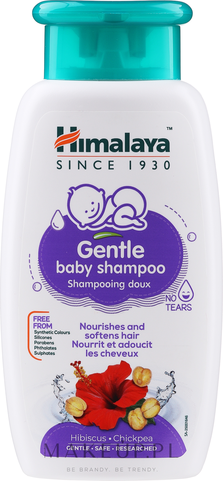 gentle baby shampoo łagodny szampon dla dzieci himalaya herbals