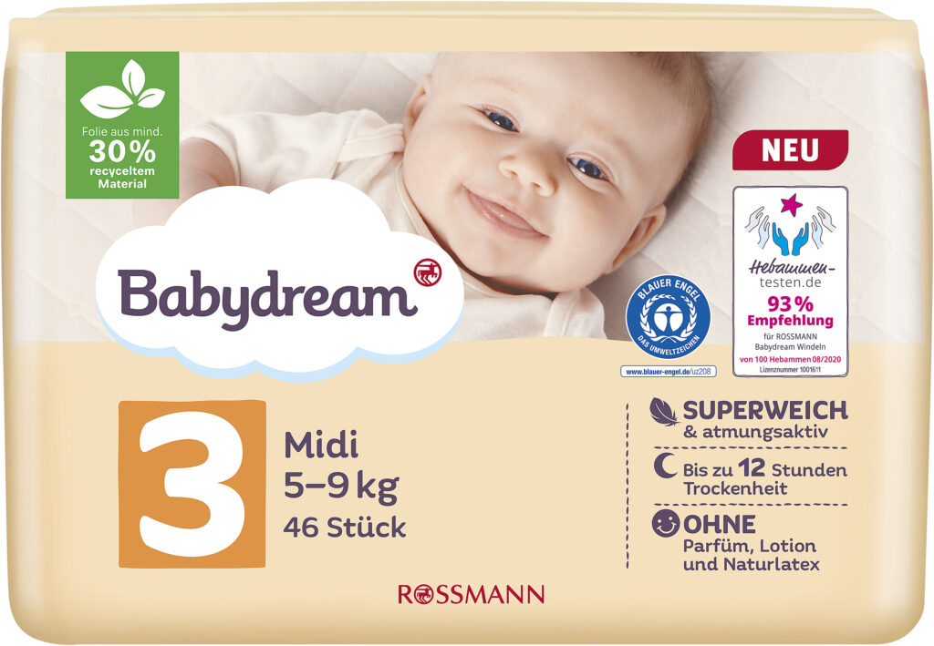 rossmann pampers babydream