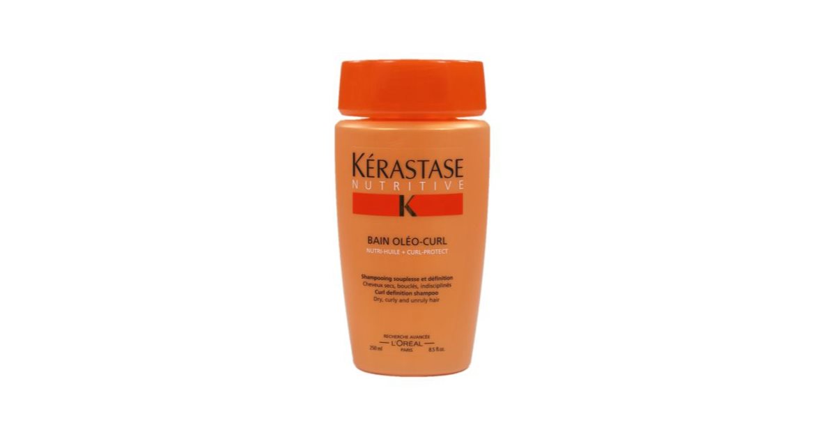 kerastase nutritive bain oleo-curl szampon kąpiel do włosów kręconych 250ml