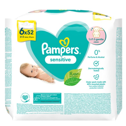 chusteczki nawilżające pampers allegro