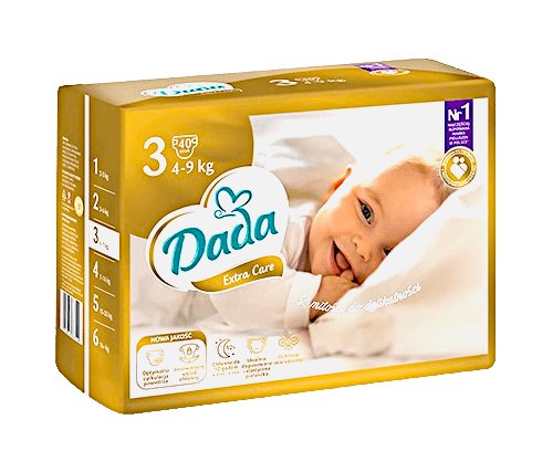 pieluchy dada extra care mini