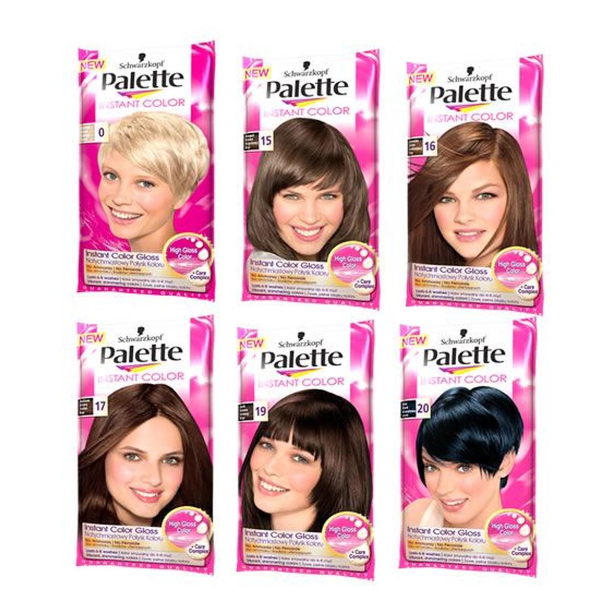 palette instant color szampon koloryzujący mroźny blond